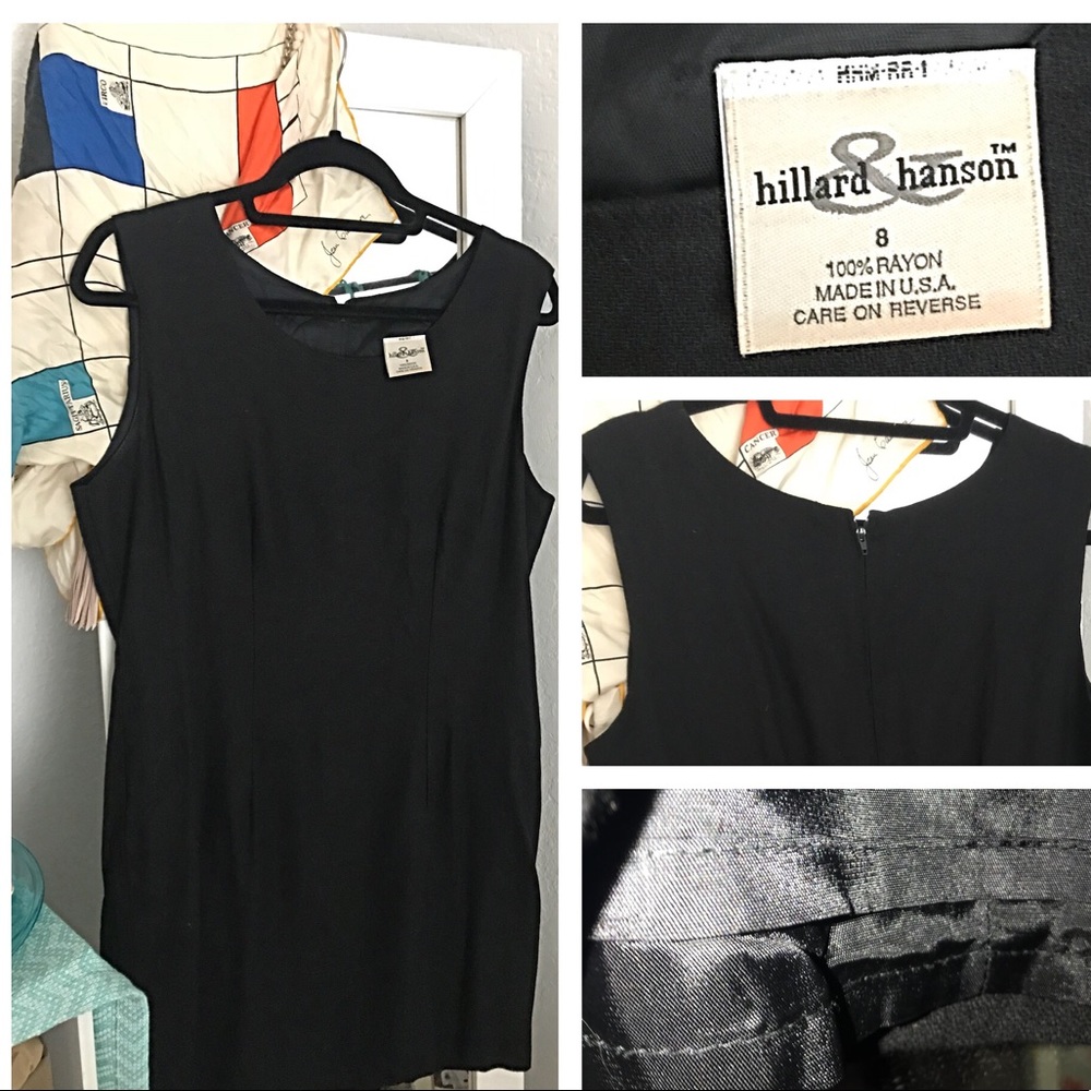 LBD Alert! Hilliard and Hanson VTG size 8 Dress 💃